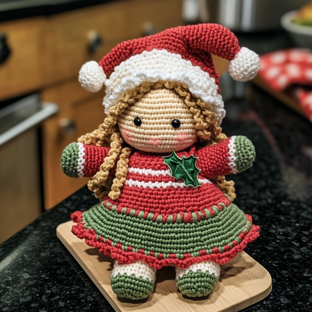 Amigurumi Weihnachtsfigur