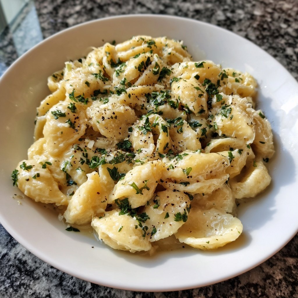 Schnell & Einfach 15-Minuten Knoblauchpasta