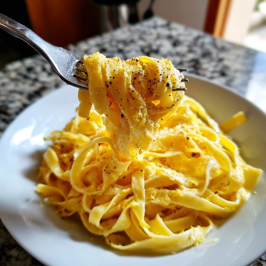 Tagliatelle mit Zitronensauce