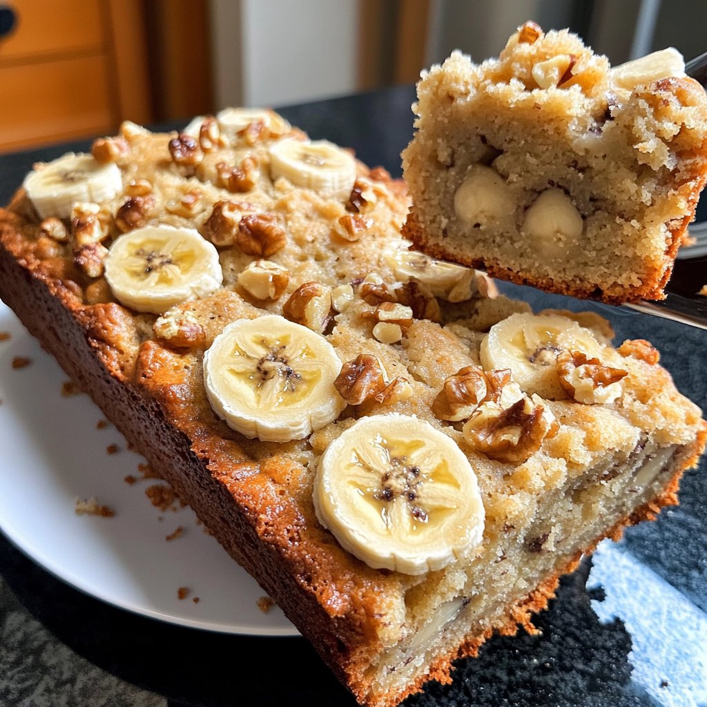 Bananenkuchen als gesunder Snack