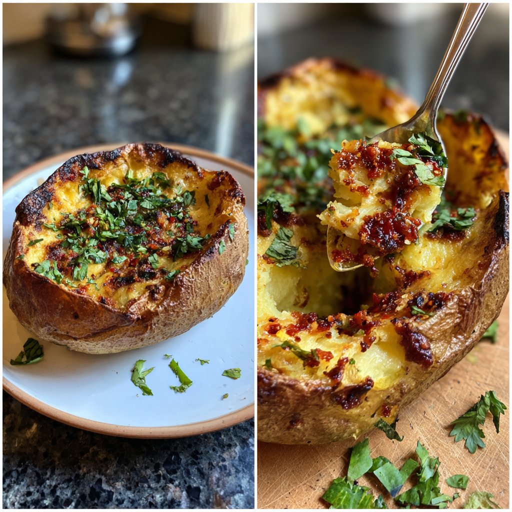 Ofenkartoffeln mit Chili