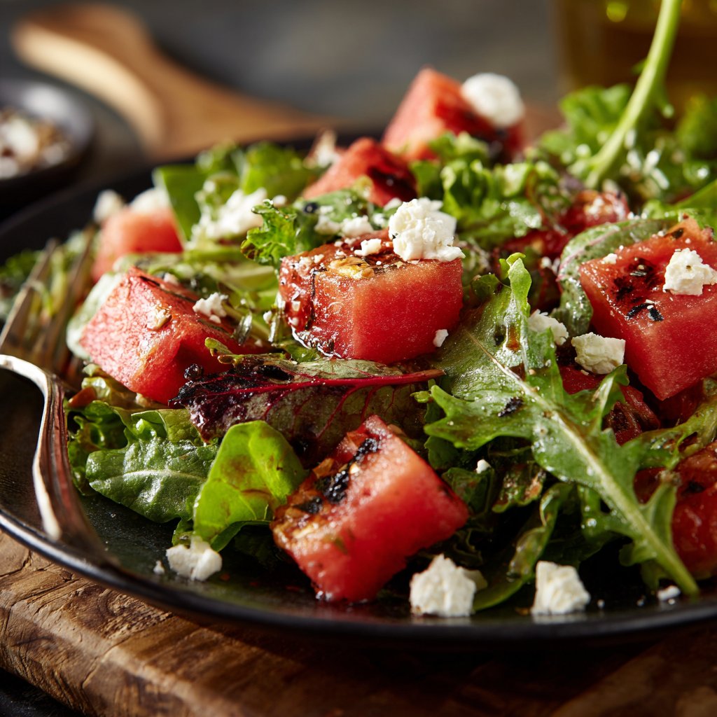 Salate Zum Grillen Mit Wassermelone