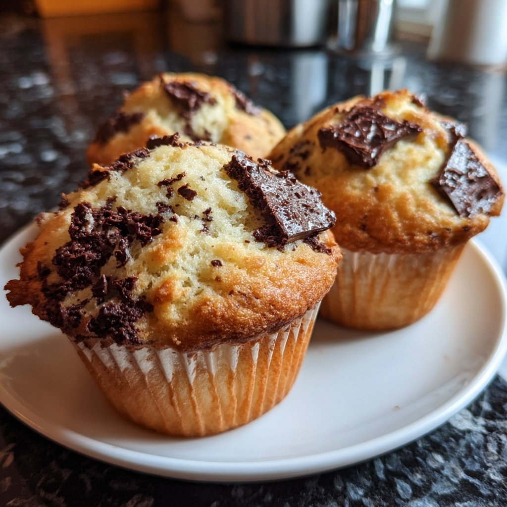 Muffins mit Schokostückchen