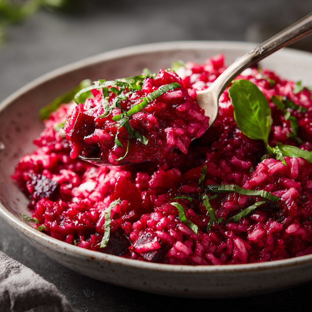 Risotto mit Roter Bete